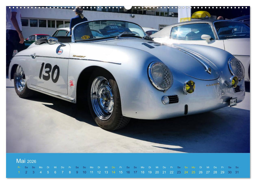 Porsche Classics (CALVENDO Wandkalender 2026)