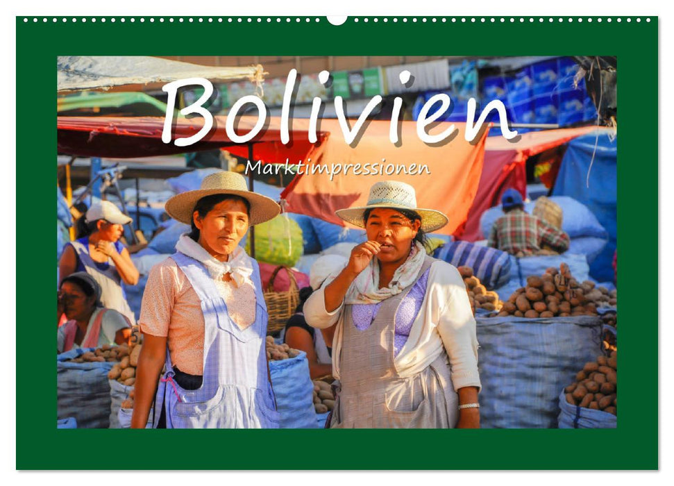 Bolivien - Marktimpressionen (CALVENDO Wandkalender 2026)