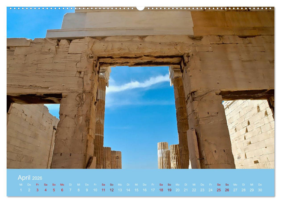 Geliebtes Athen (CALVENDO Premium Wandkalender 2026)