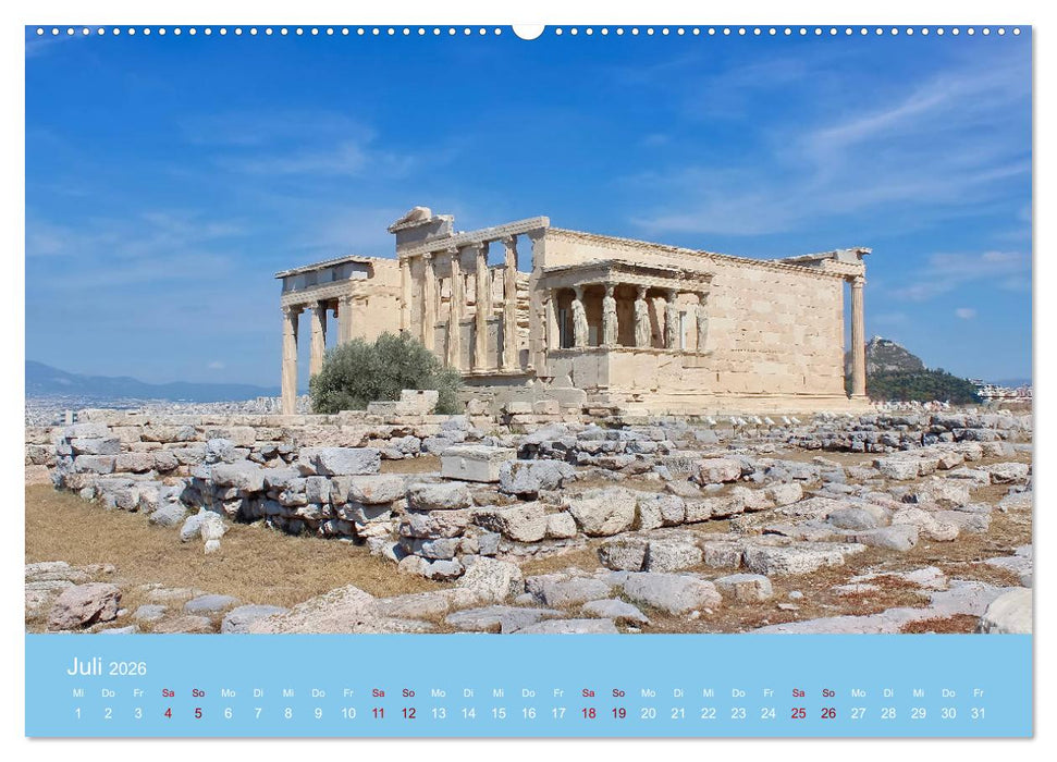 Geliebtes Athen (CALVENDO Premium Wandkalender 2026)