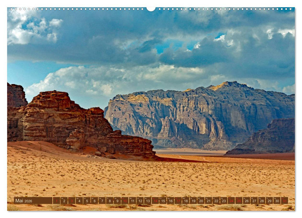 Die Wüste Wadi Rum (CALVENDO Premium Wandkalender 2026)