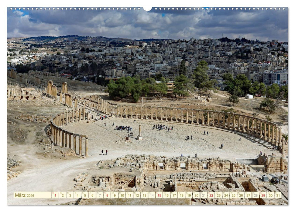 Urlaub in JORDANIEN (CALVENDO Premium Wandkalender 2026)