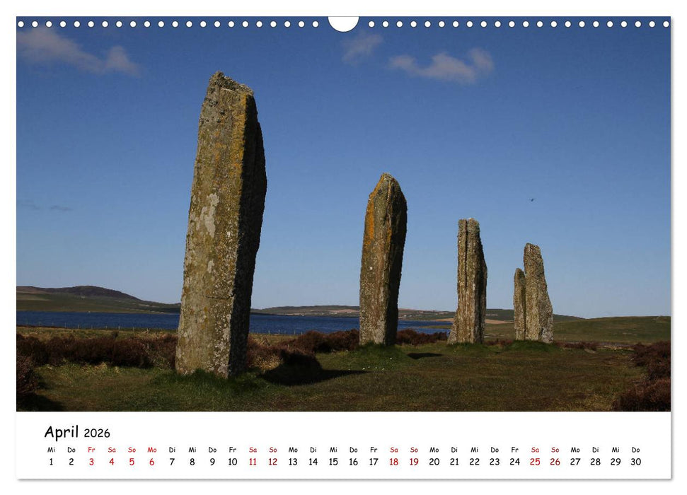 Schottland - Das Land mit rauem Charme (CALVENDO Wandkalender 2026)