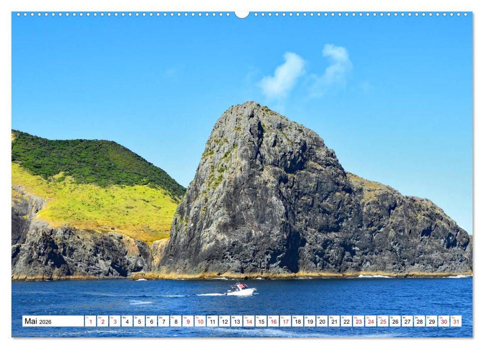 Neuseeland Nordinsel - faszinierende Orte am anderen Ende der Welt (CALVENDO Premium Wandkalender 2026)