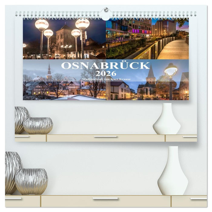 Stadtportrait Osnabrück (CALVENDO Premium Wandkalender 2026)