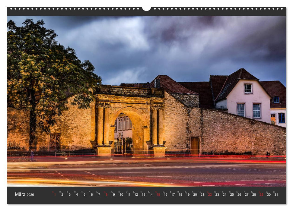 Stadtportrait Osnabrück (CALVENDO Premium Wandkalender 2026)