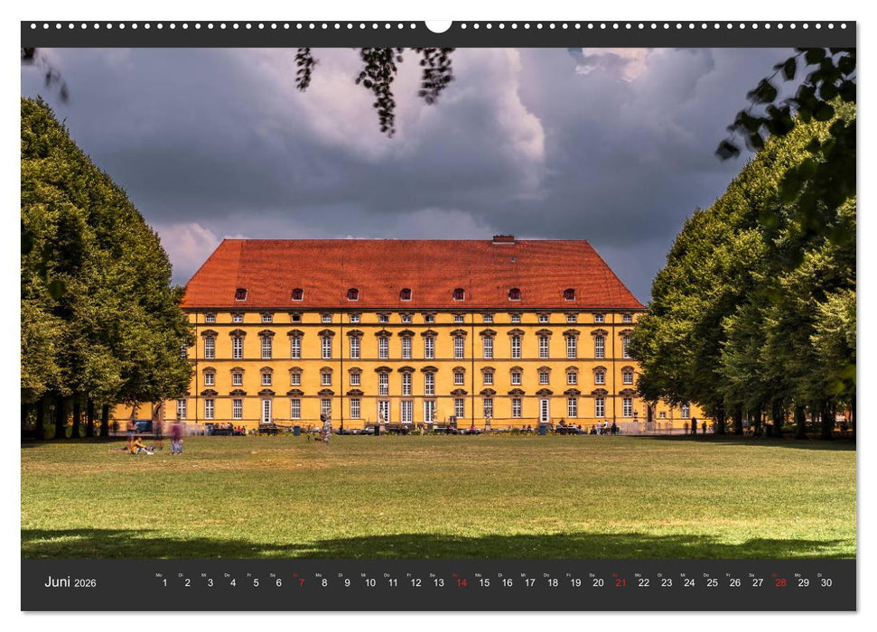 Stadtportrait Osnabrück (CALVENDO Premium Wandkalender 2026)