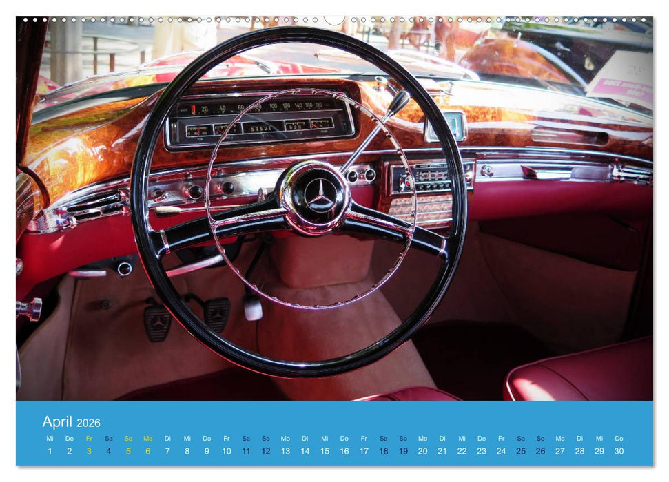 Mercedes Classics (CALVENDO Wandkalender 2026)