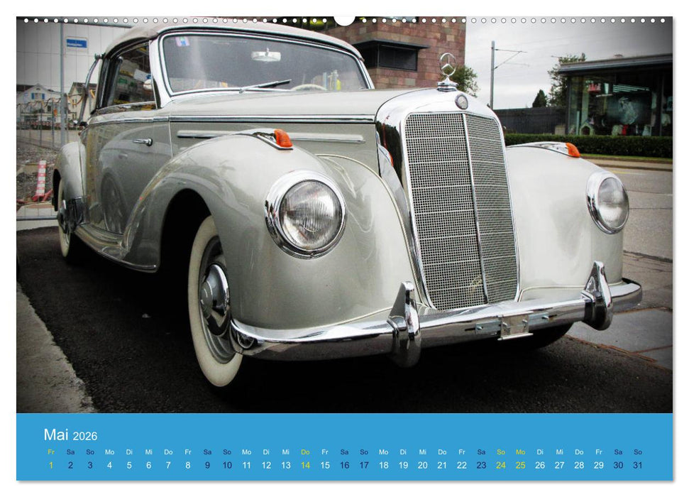 Mercedes Classics (CALVENDO Wandkalender 2026)