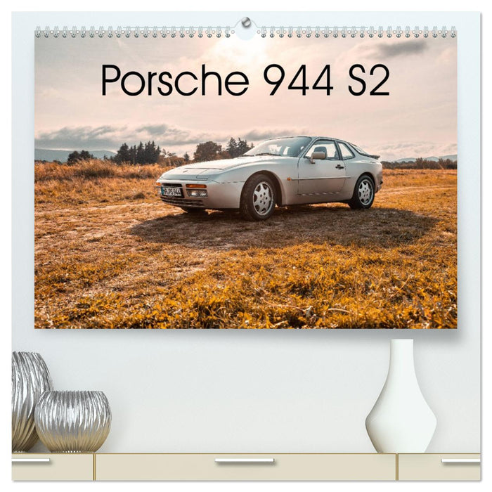 ´89 Porsche 944 S2 (CALVENDO Premium Wandkalender 2026)