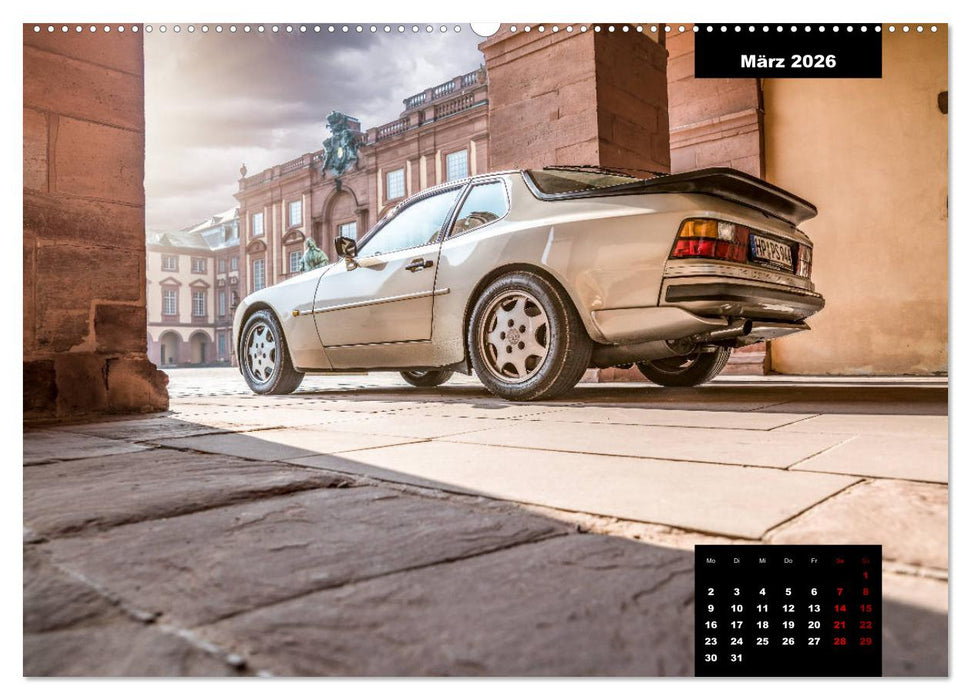 ´89 Porsche 944 S2 (CALVENDO Premium Wandkalender 2026)