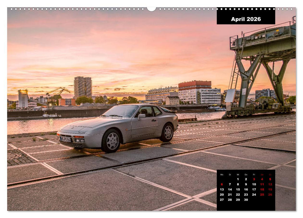 ´89 Porsche 944 S2 (CALVENDO Premium Wandkalender 2026)
