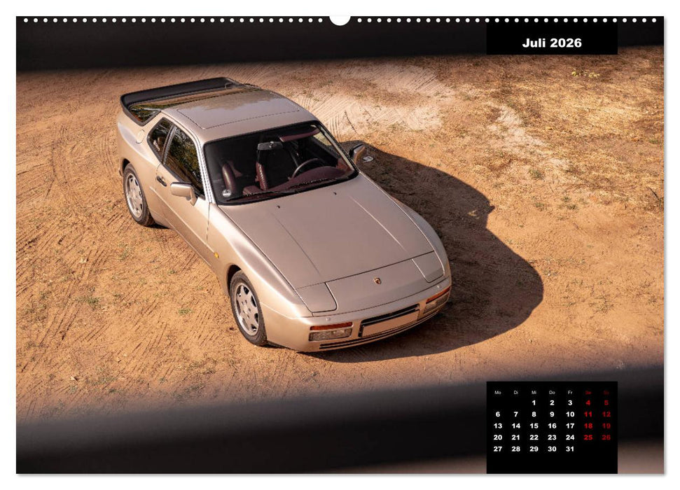 ´89 Porsche 944 S2 (CALVENDO Premium Wandkalender 2026)