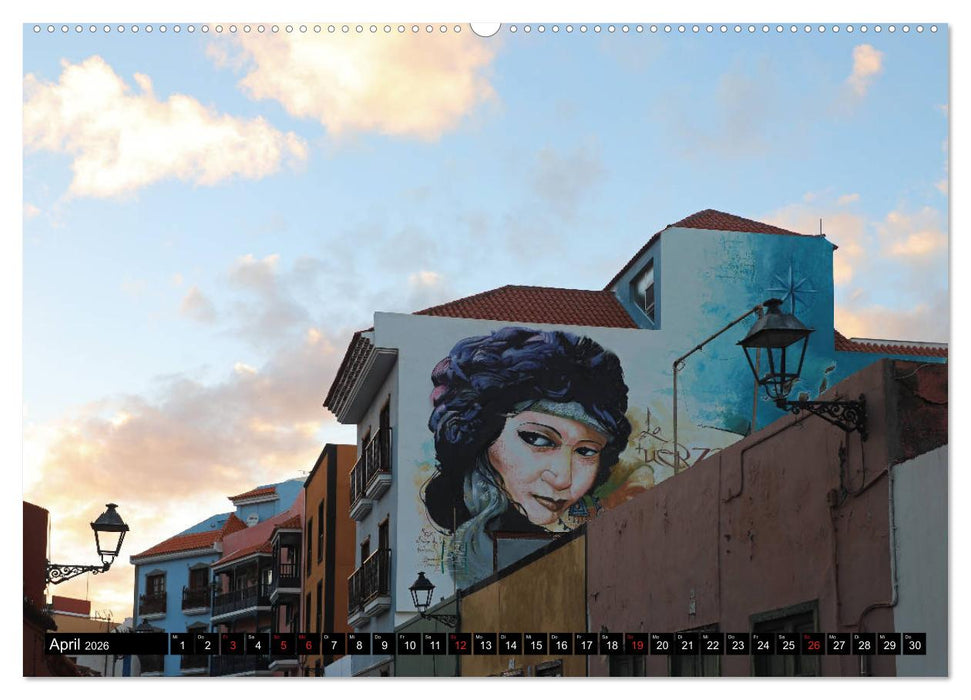 Puerto de la Cruz - Stadt am Atlantik (CALVENDO Premium Wandkalender 2026)