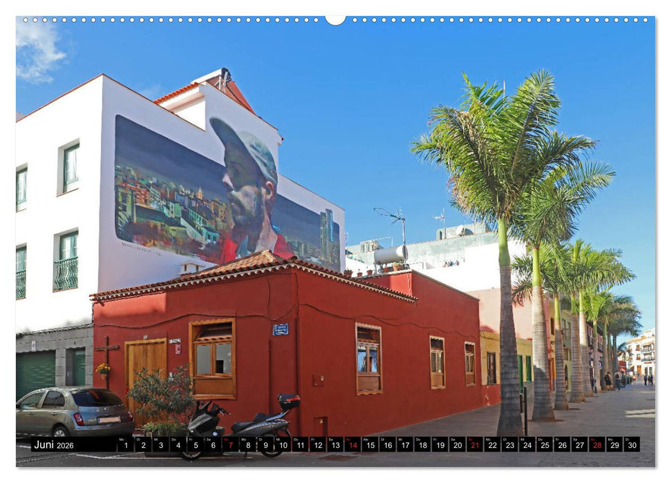 Puerto de la Cruz - Stadt am Atlantik (CALVENDO Premium Wandkalender 2026)
