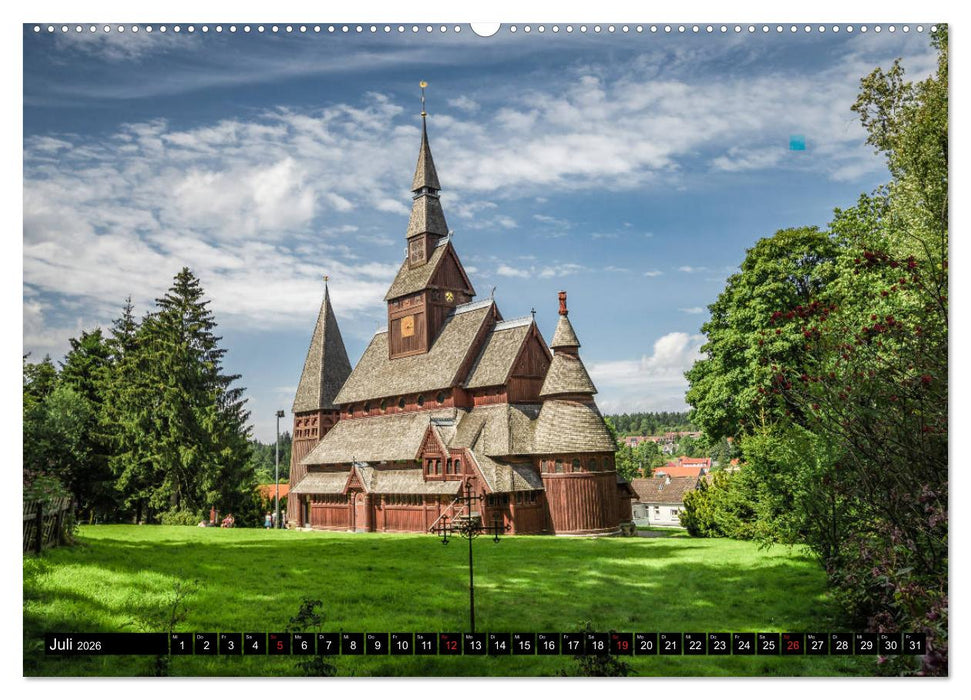 Fachwerkstadt Goslar (CALVENDO Premium Wandkalender 2026)
