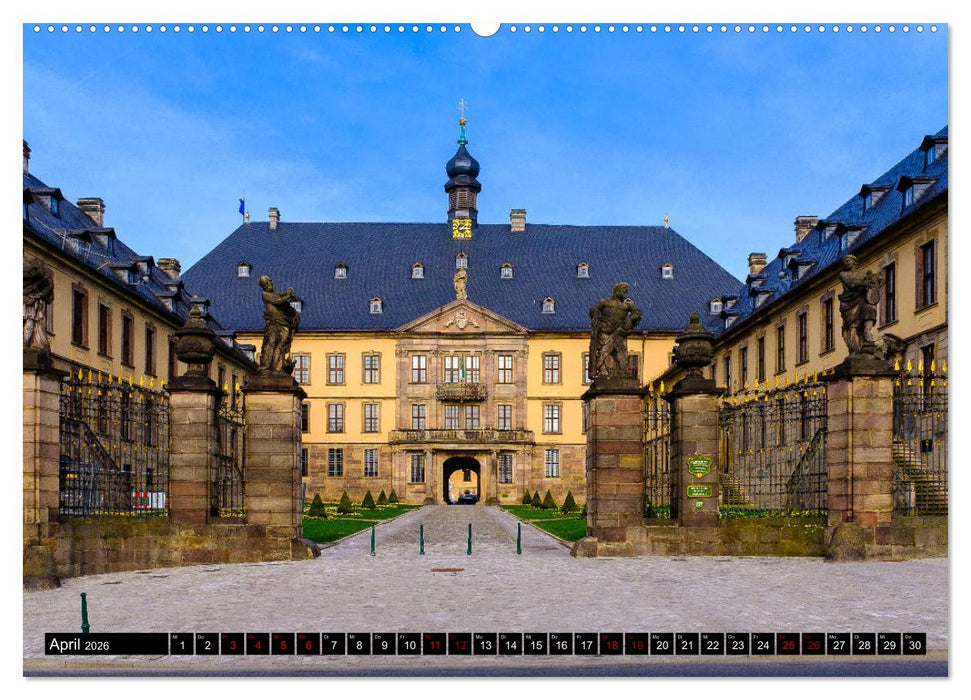 Ein Blick auf die Barockstadt Fulda (CALVENDO Premium Wandkalender 2026)