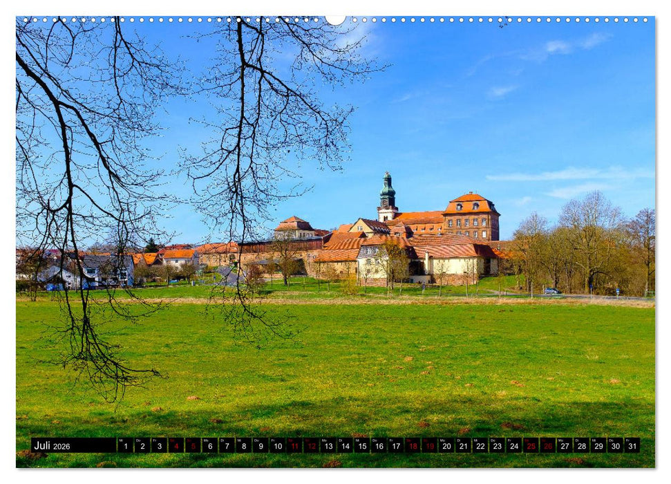 Ein Blick auf die Barockstadt Fulda (CALVENDO Premium Wandkalender 2026)