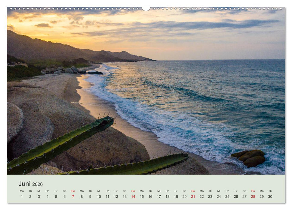 Kalender Traumstrände 2026 (CALVENDO Premium Wandkalender 2026)