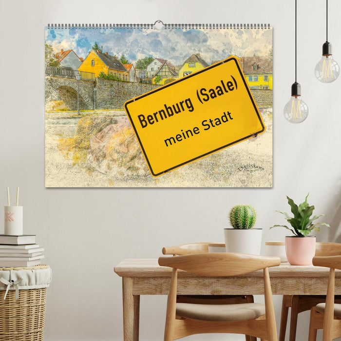 Bernburg meine Stadt (CALVENDO Wandkalender 2026)