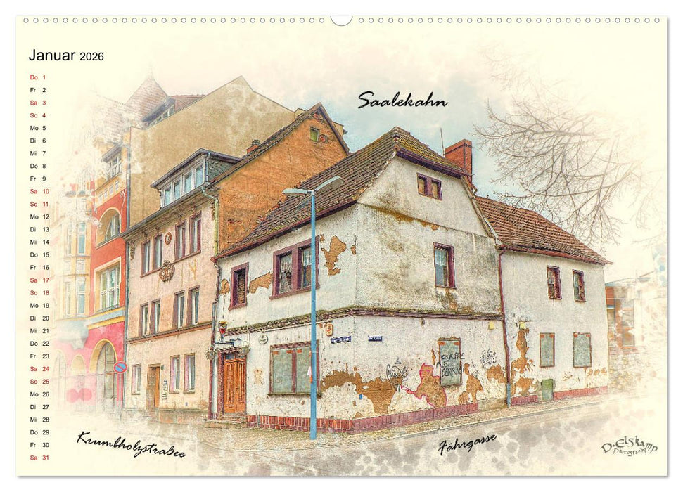 Bernburg meine Stadt (CALVENDO Wandkalender 2026)