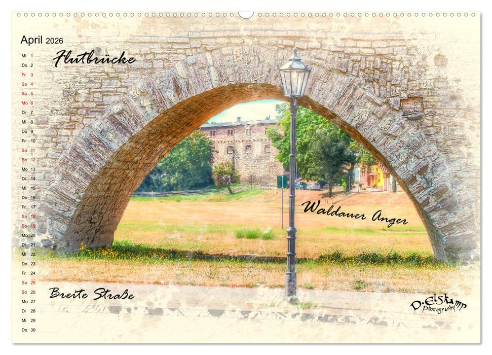 Bernburg meine Stadt (CALVENDO Wandkalender 2026)