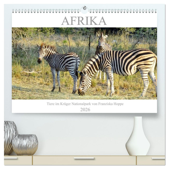 Afrika - Tiere im Krüger Nationalpark (CALVENDO Premium Wandkalender 2026)