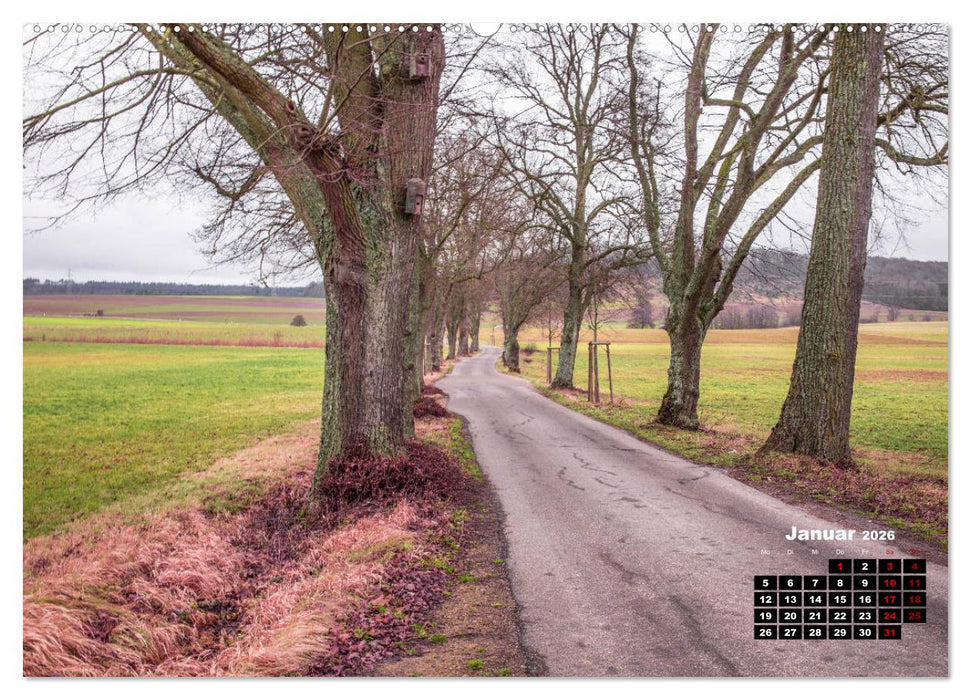 Rund um den Schönbuch (CALVENDO Premium Wandkalender 2026)