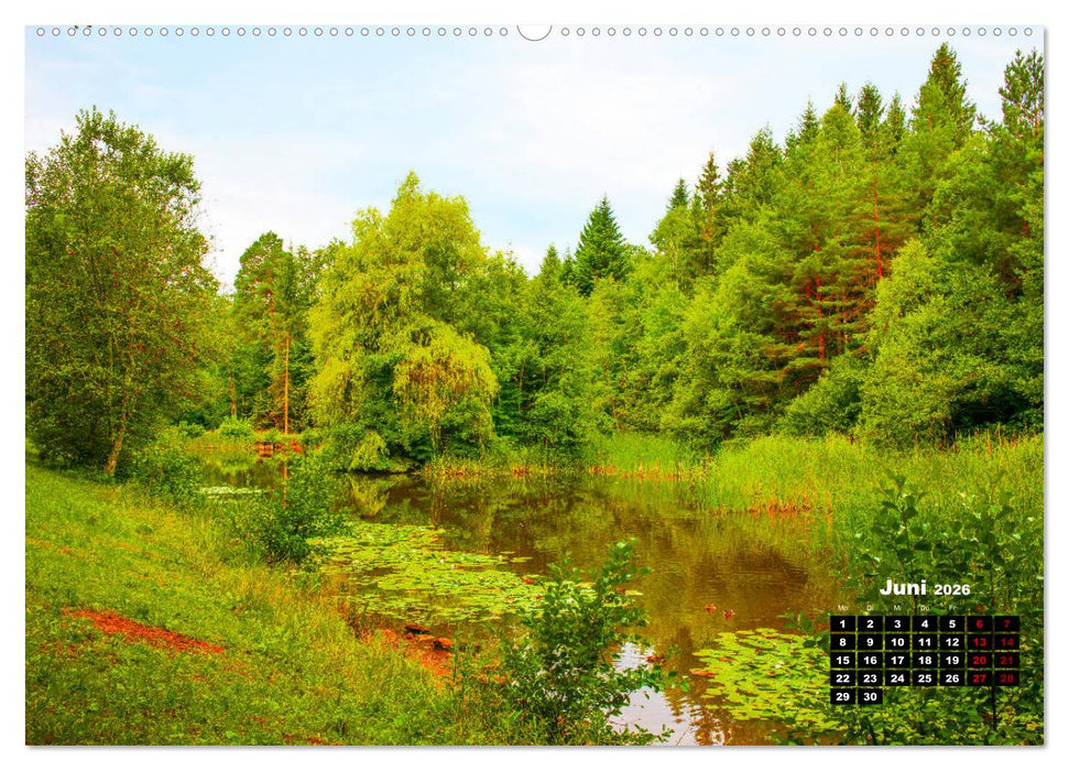 Rund um den Schönbuch (CALVENDO Premium Wandkalender 2026)