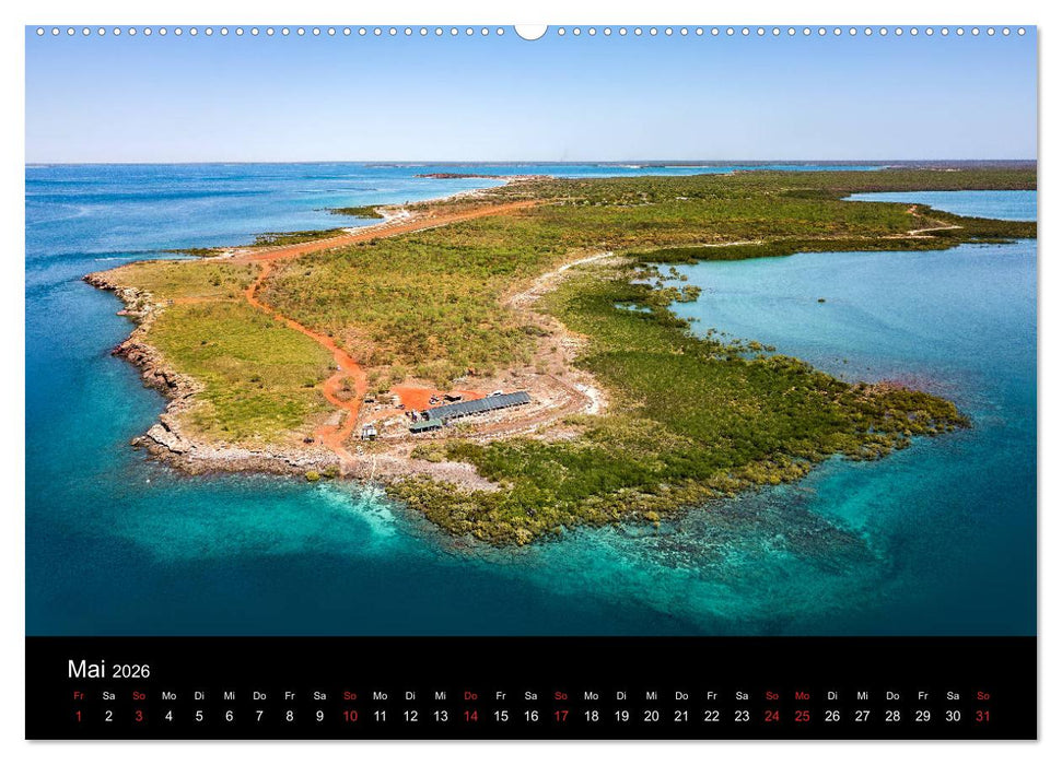 Australien 2026 Kimberley aus der Vogelperspektive (CALVENDO Premium Wandkalender 2026)