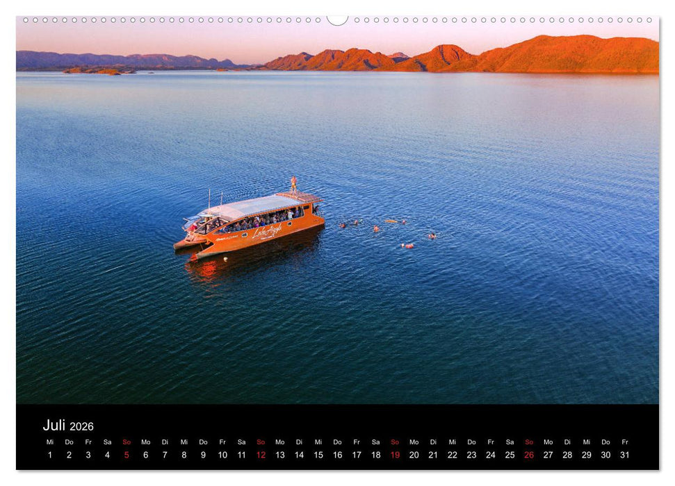 Australien 2026 Kimberley aus der Vogelperspektive (CALVENDO Premium Wandkalender 2026)