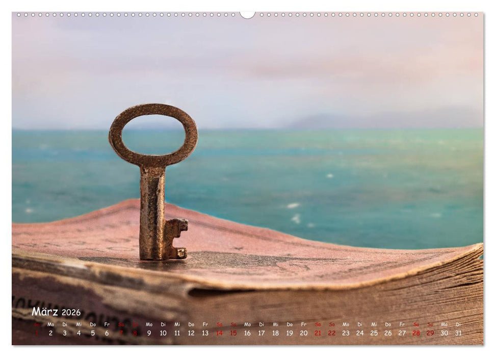 Die Geschichten des Schlüssels (CALVENDO Premium Wandkalender 2026)