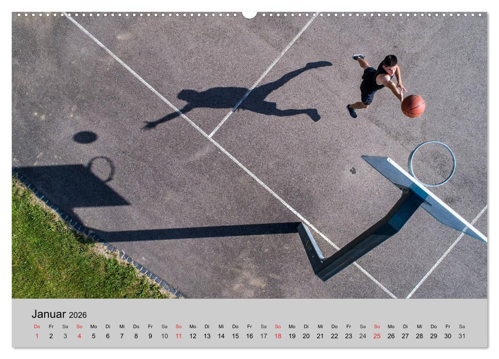 Momente des Sport (CALVENDO Premium Wandkalender 2026)