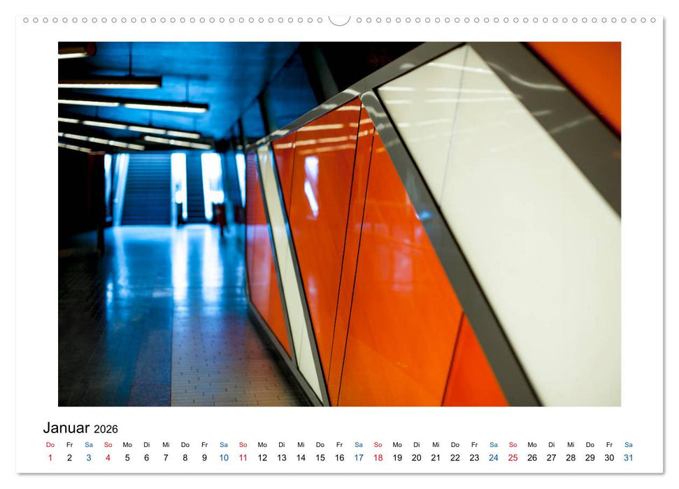 Köln - Unten (CALVENDO Wandkalender 2026)