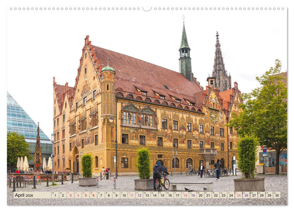 Ulm - einfach sehenswert (CALVENDO Wandkalender 2026)