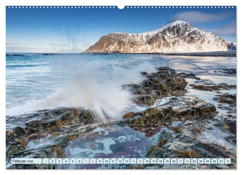 Norwegens Lofoten (CALVENDO Premium Wandkalender 2026)