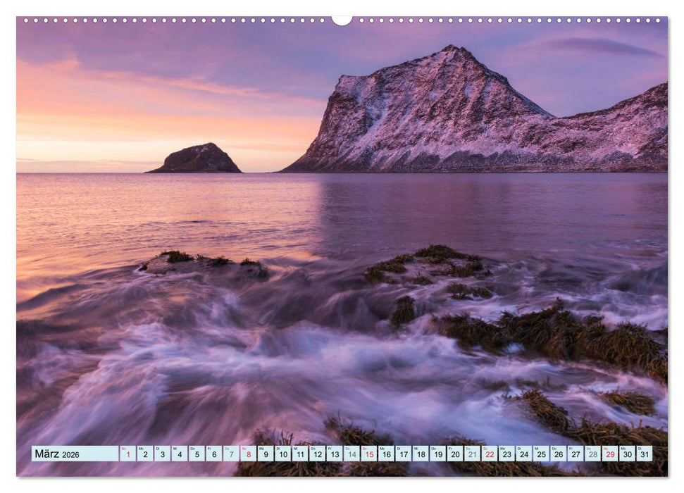 Norwegens Lofoten (CALVENDO Premium Wandkalender 2026)