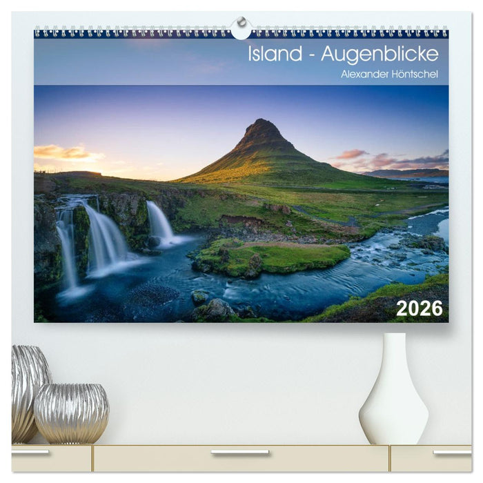 Island - Augenblicke 2026 (CALVENDO Premium Wandkalender 2026)