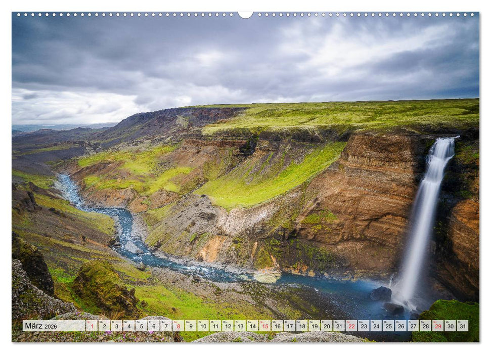 Island - Augenblicke 2026 (CALVENDO Premium Wandkalender 2026)