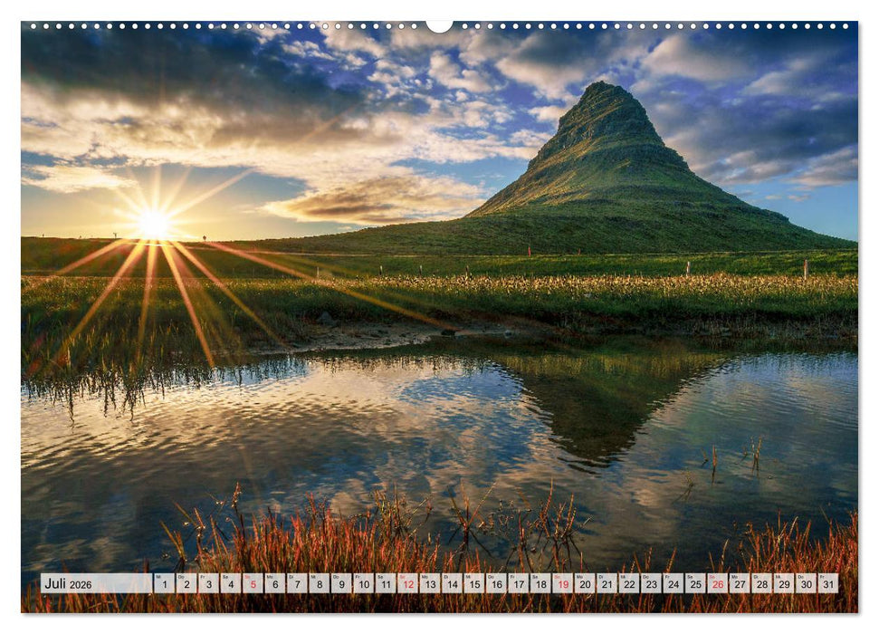 Island - Augenblicke 2026 (CALVENDO Premium Wandkalender 2026)