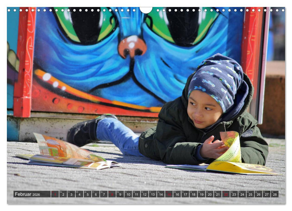 Kinder. Entdecker der Welt (CALVENDO Wandkalender 2026)