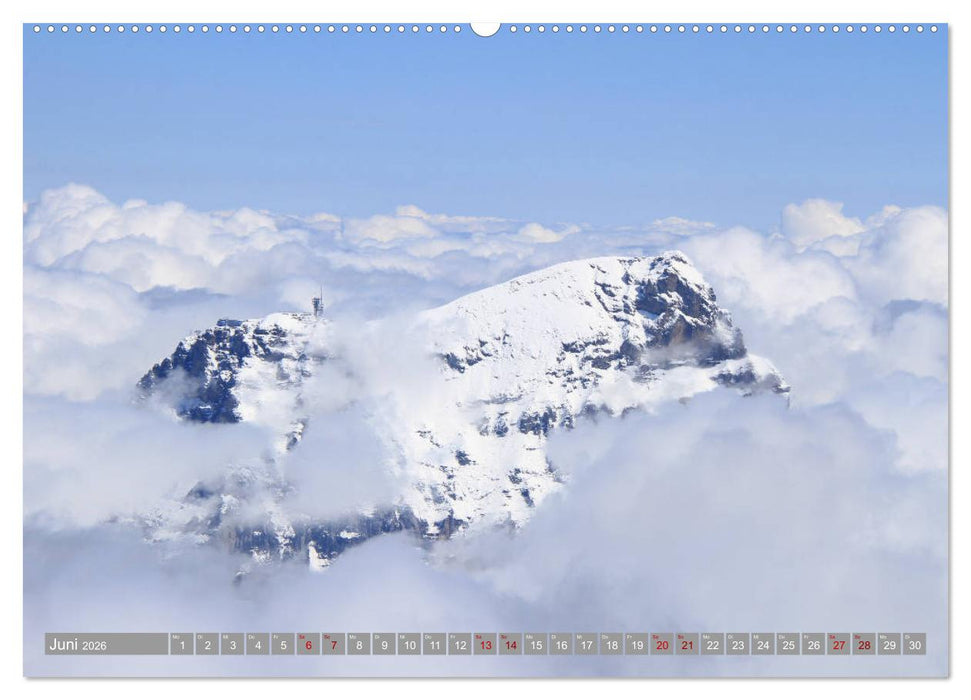 Schweizer Berggipfel (CALVENDO Premium Wandkalender 2026)