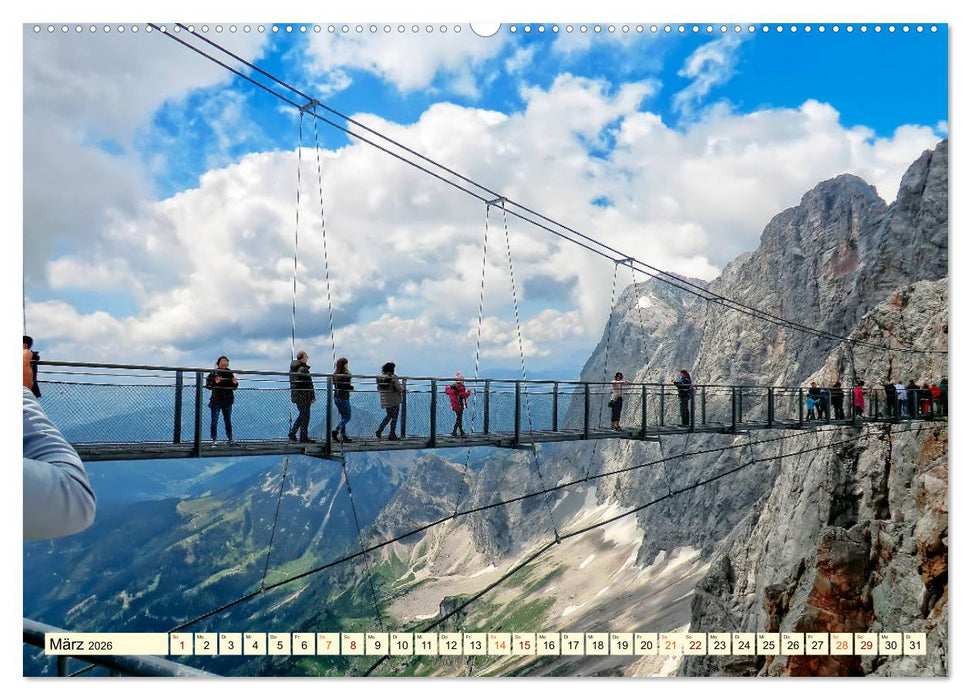Hängebrücken - Nervenkitzel (CALVENDO Premium Wandkalender 2026)