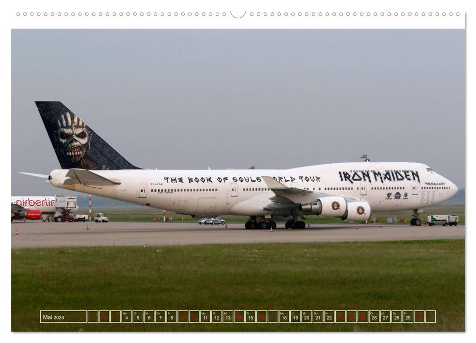 Boeing 747 - die Königin der Lüfte (CALVENDO Premium Wandkalender 2026)