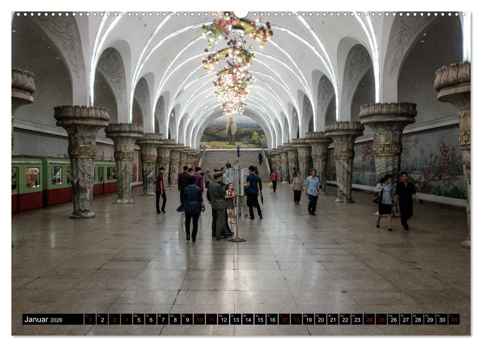 BILDER AUS NORDKOREA (CALVENDO Premium Wandkalender 2026)