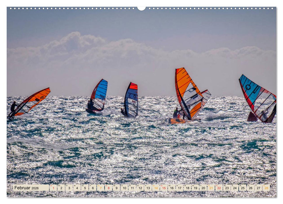 Windsurfing - extrem cool (CALVENDO Premium Wandkalender 2026)