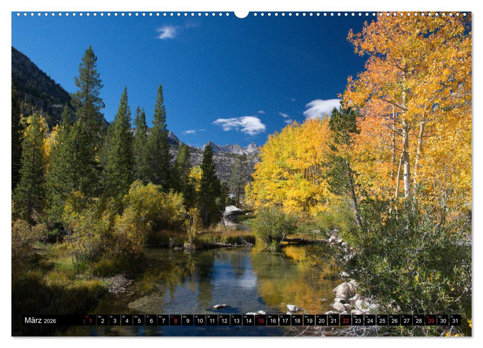 Entlang der Sierra Nevada (CALVENDO Premium Wandkalender 2026)