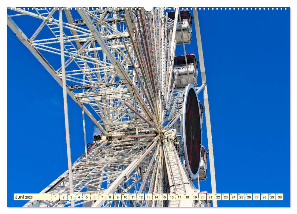 Riesenrad - einfach cool (CALVENDO Premium Wandkalender 2026)