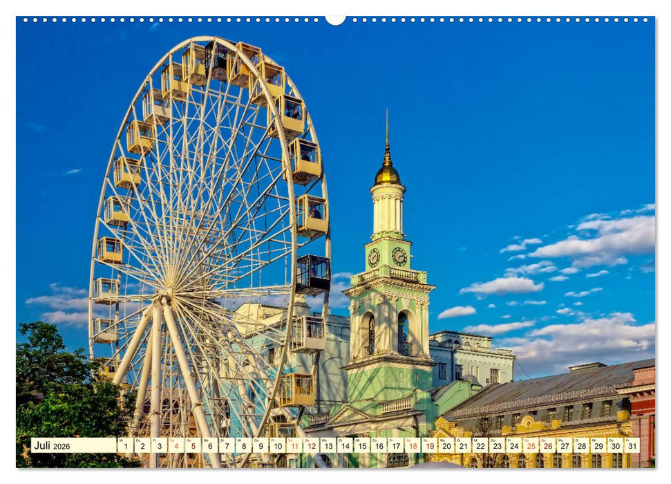 Riesenrad - einfach cool (CALVENDO Premium Wandkalender 2026)