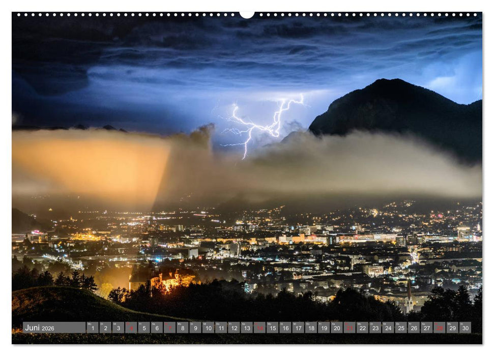Blitz & Donner (CALVENDO Premium Wandkalender 2026)